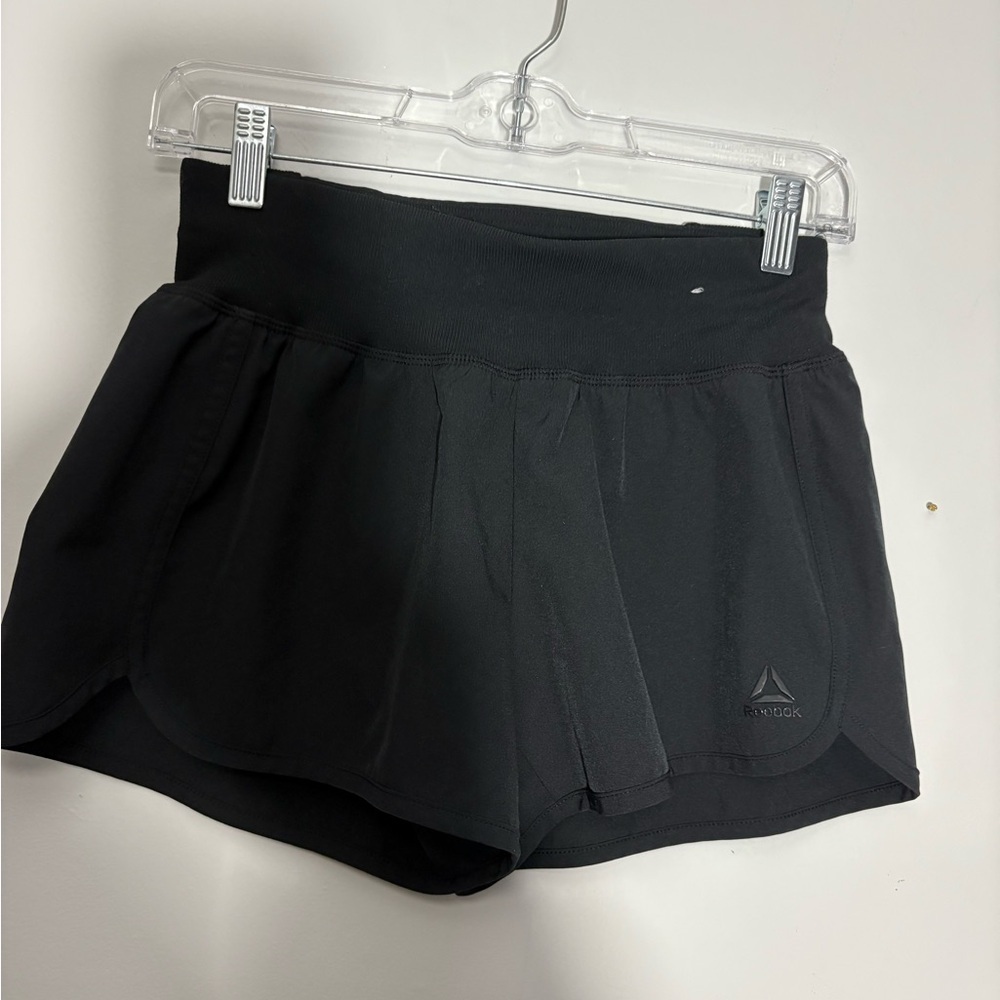 Reebok Women's Dark Gray Athletic Shorts